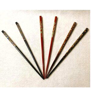 MANDARIN HAIR CHOPSTICKS – 3 SETS